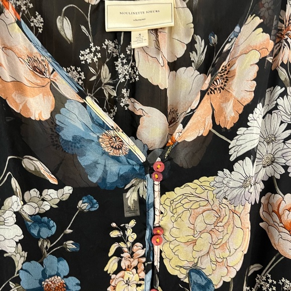 Anthropologie Moulinette Soeurs Blouse - Picture 4 of 4